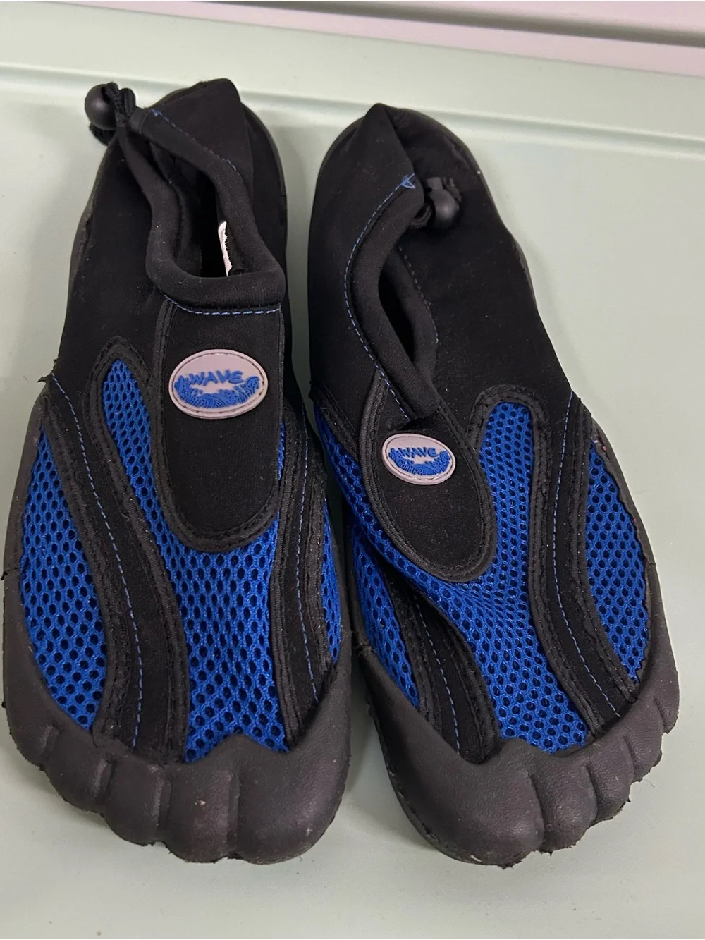Wave Men's Blue & Black Water Shoes